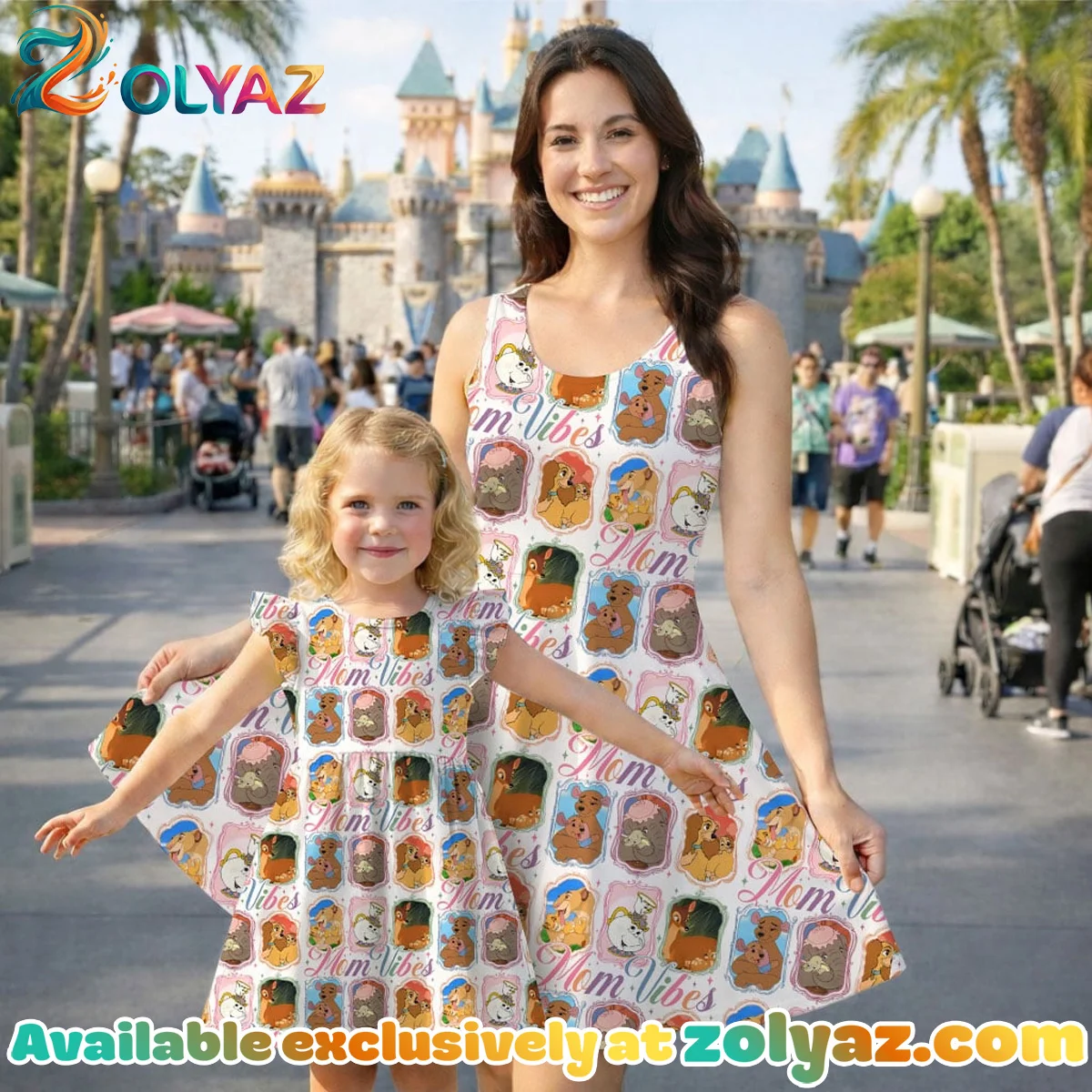 Disney Mom Vibes Skater Dress Disney Mom Vibes Skater Dress