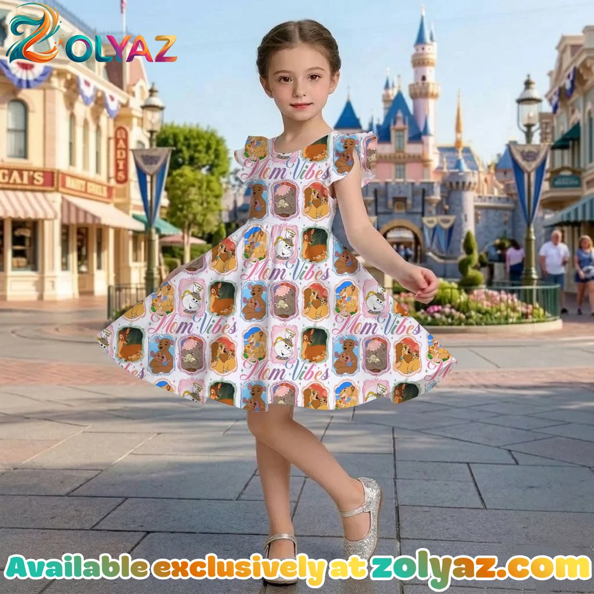 Disney Mom Vibes Skater Dress Disney Mom Vibes Skater Dress