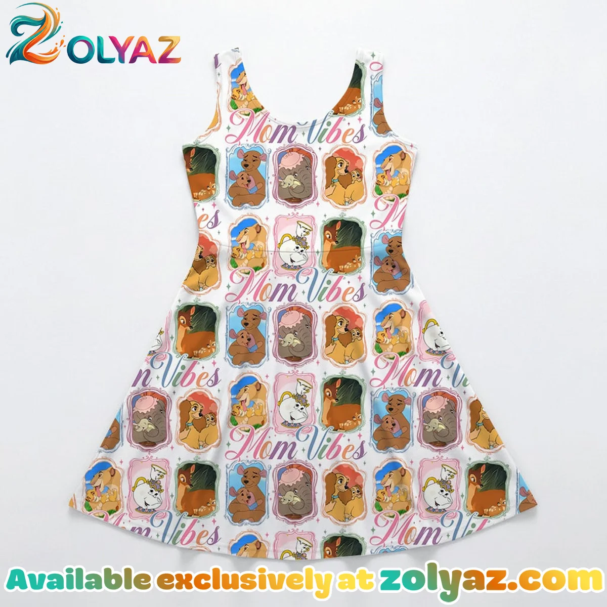 Disney Mom Vibes Skater Dress Disney Mom Vibes Skater Dress