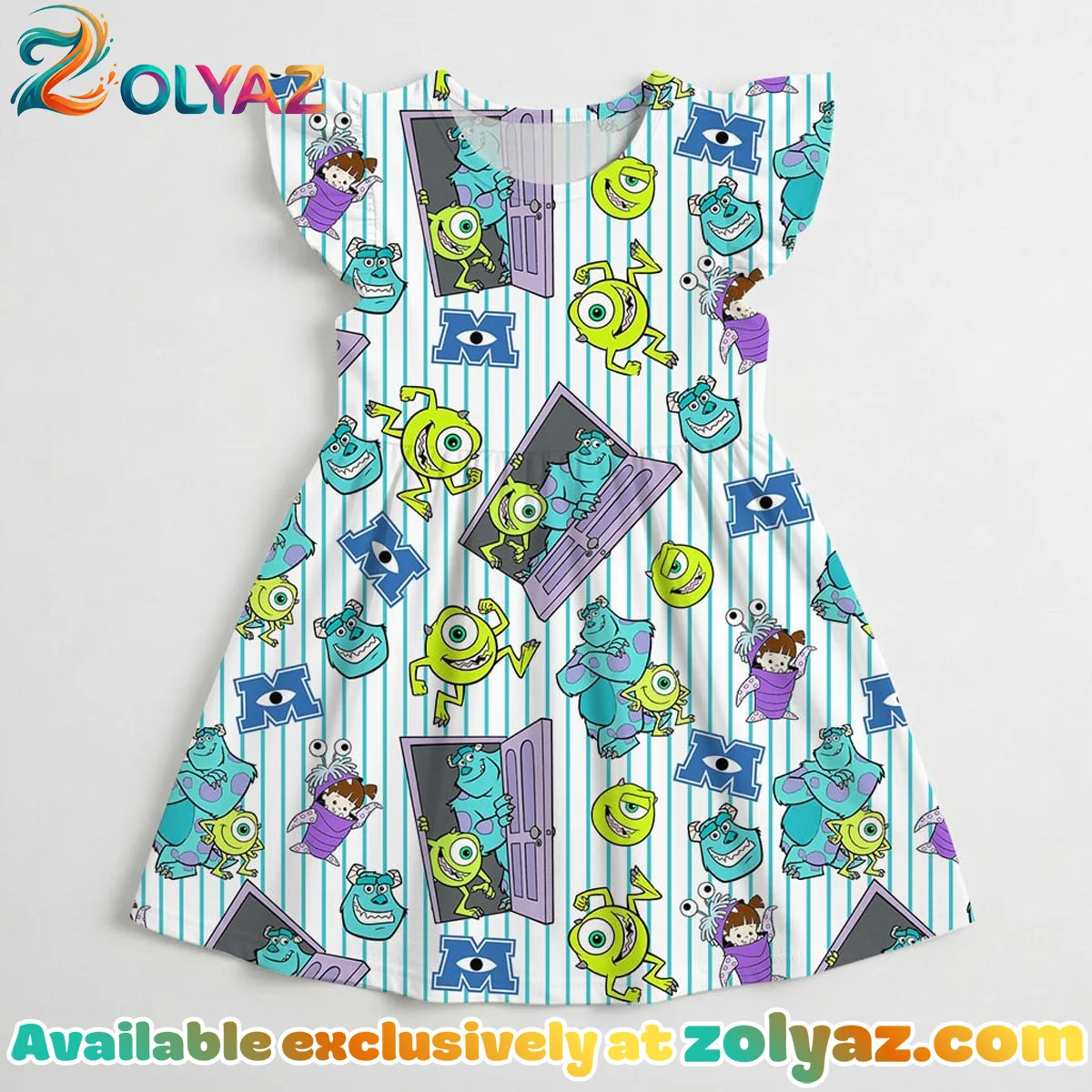 Disney Monsters Inc Skater Dress (Release 1) Disney Monsters Inc Skater Dress (Release 1)