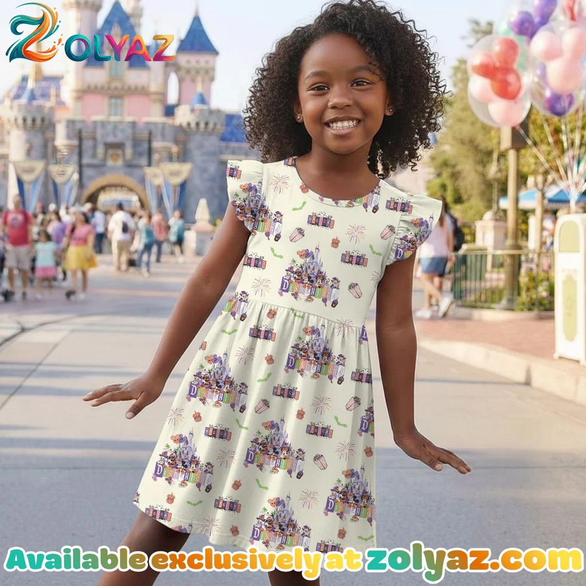 Disney Parks Castle Skater Dress Disney Parks Castle Skater Dress