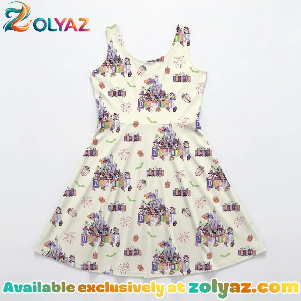 Disney Parks Castle Skater Dress Disney Parks Castle Skater Dress