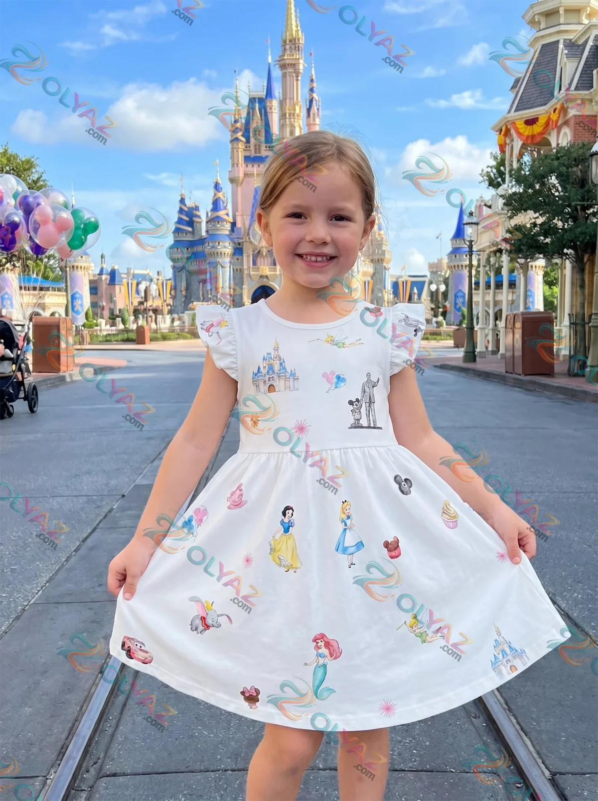 Disney Parks Princess Skater Dress