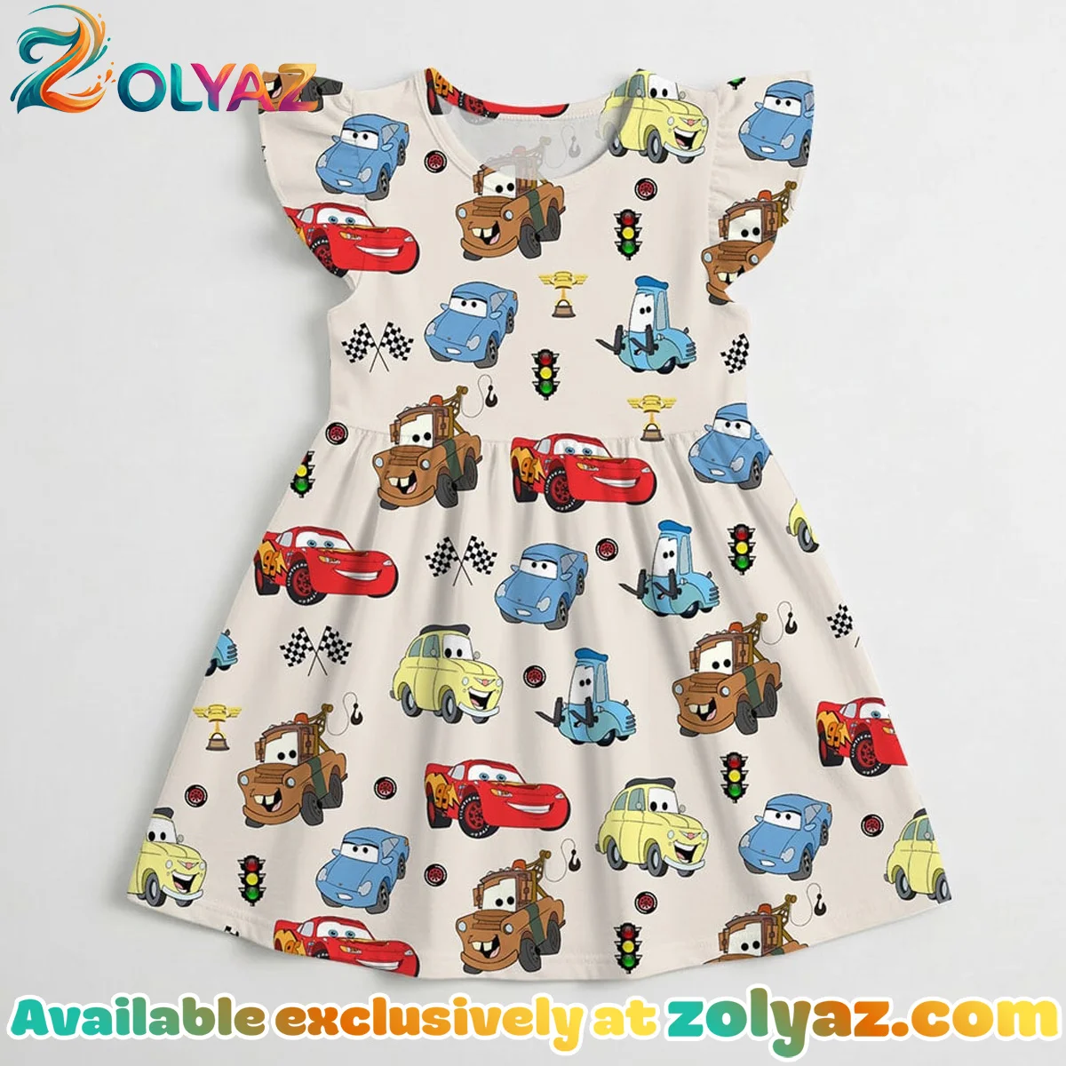 Disney Pixar Cars Skater Dress Disney Pixar Cars Skater Dress