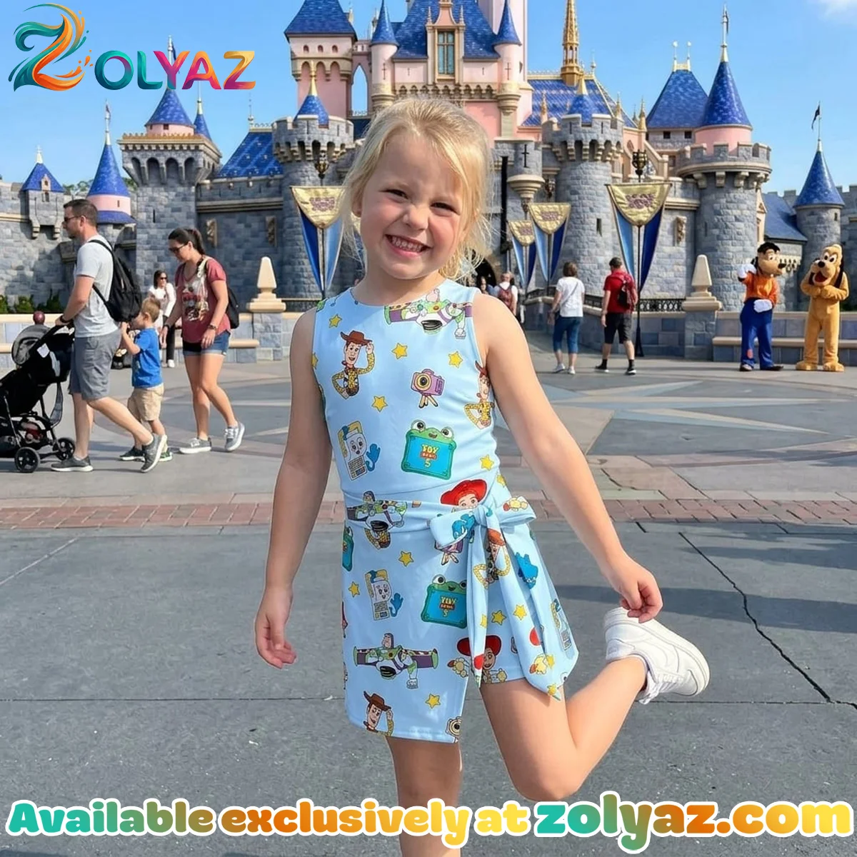 Disney Pixar Toy Story Athletic Dress - Tennis Dress Skirt, Woody Buzz Lightyear Jessie Alien Athletic Skirt Disney Pixar Toy Story Athletic Dress - Tennis Dress Skirt, Woody Buzz Lightyear Jessie Alien Athletic Skirt