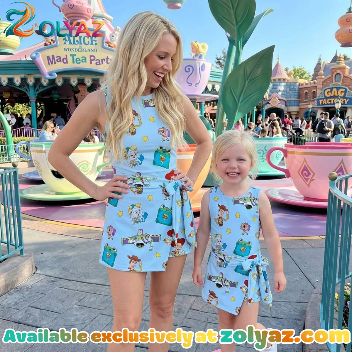 Disney Pixar Toy Story Athletic Dress - Tennis Dress Skirt, Woody Buzz Lightyear Jessie Alien Athletic Skirt