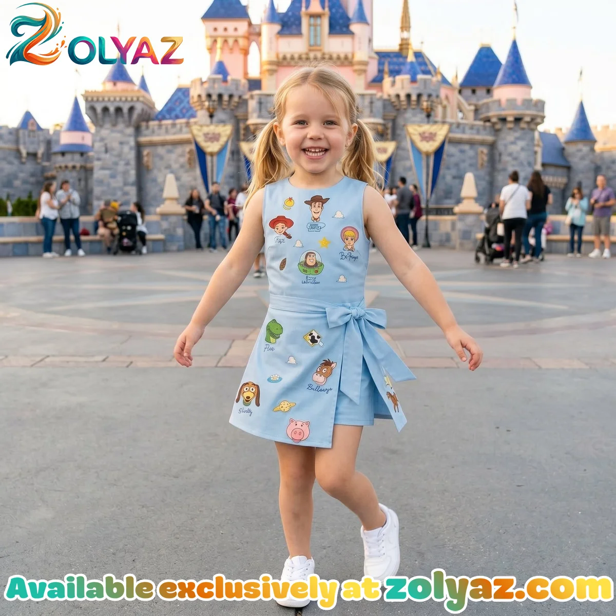 Disney Pixar Toy Story Athletic Dress - Tennis Dress Skirt, Woody Buzz Lightyear Jessie Alien Athletic Skirt Magic Kingdom Gift Disney Pixar Toy Story Athletic Dress - Tennis Dress Skirt, Woody Buzz Lightyear Jessie Alien Athletic Skirt Magic Kingdom Gift