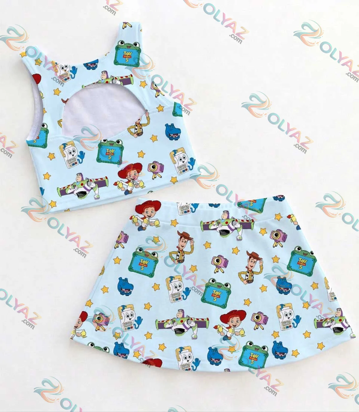 Disney Pixar Toy Story Buzz, Jessie, Aliens Dress Set Disney Pixar Toy Story Buzz, Jessie, Aliens Dress Set