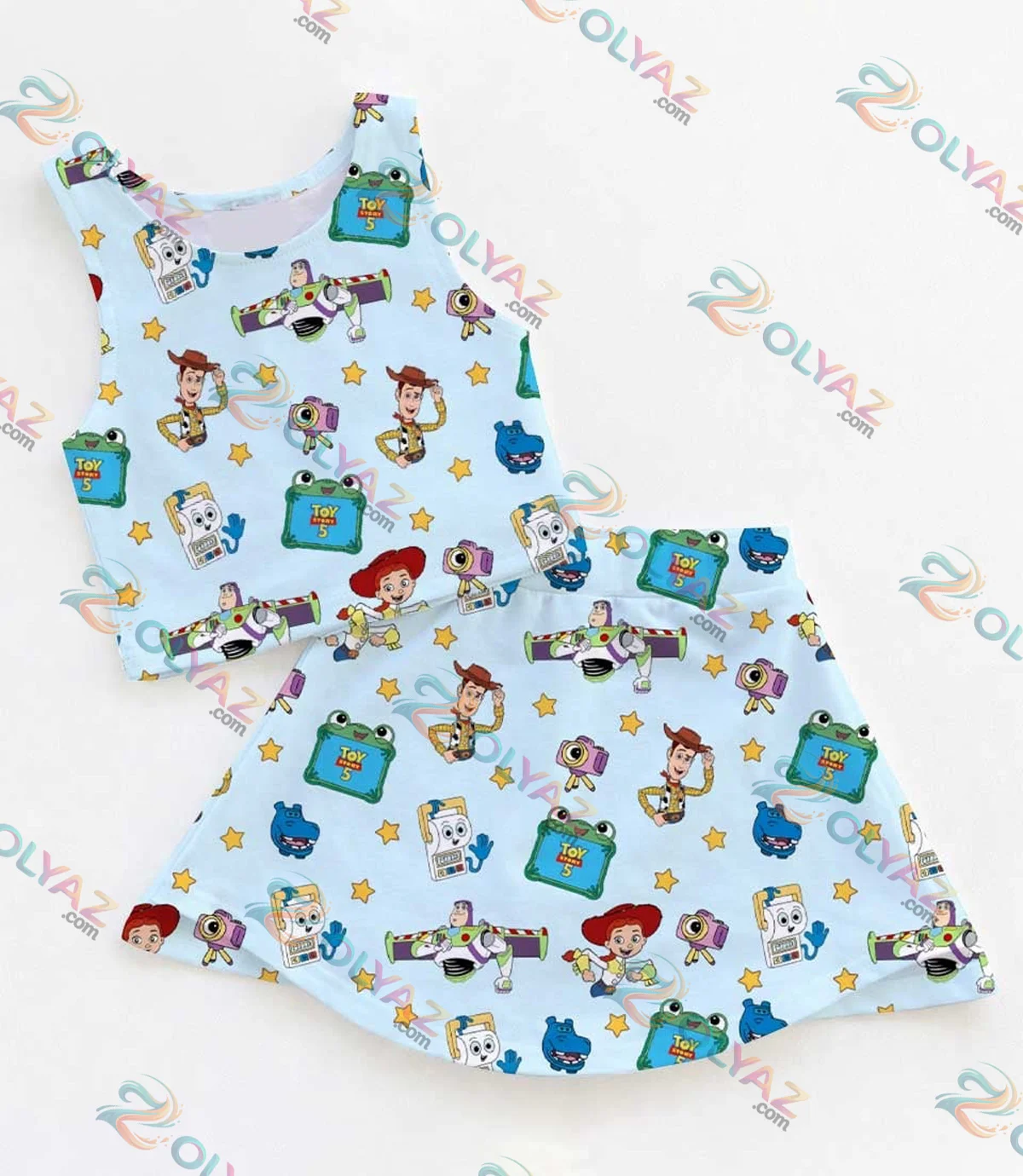 Disney Pixar Toy Story Buzz, Jessie, Aliens Dress Set