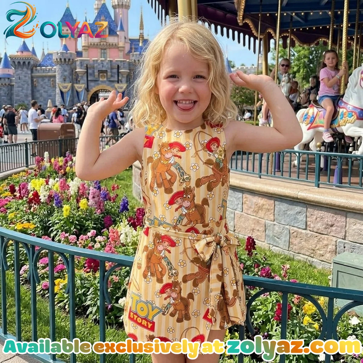 Disney Pixar Toy Story Characters Athletic Dress - Tennis Dress Skirt, Mama Mini Family Matching Outfit Disney Pixar Toy Story Characters Athletic Dress - Tennis Dress Skirt, Mama Mini Family Matching Outfit