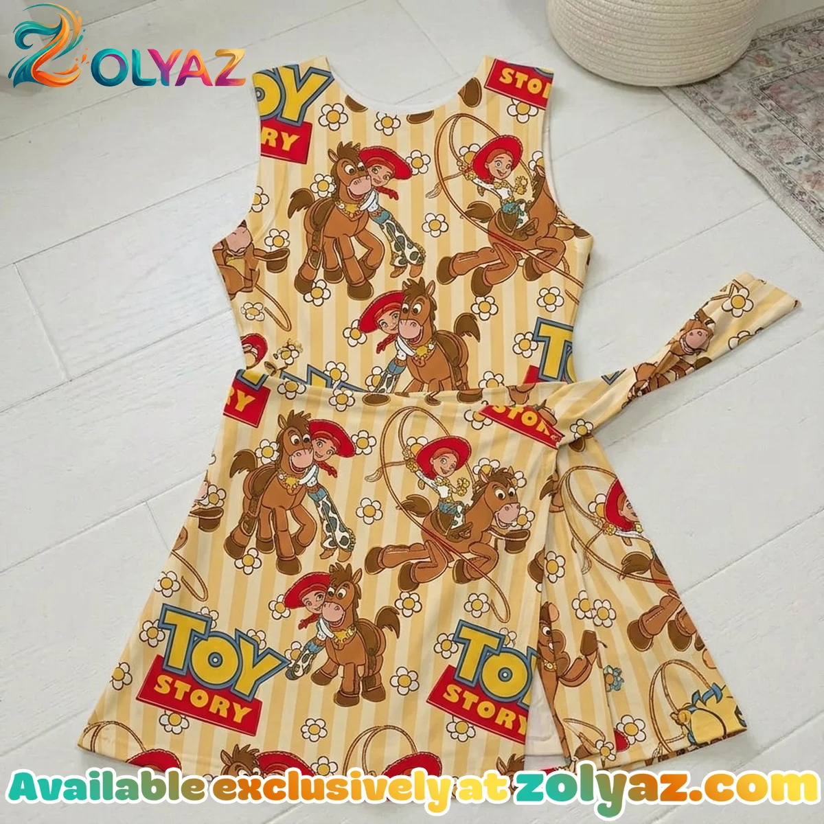 Disney Pixar Toy Story Characters Athletic Dress - Tennis Dress Skirt, Mama Mini Family Matching Outfit Disney Pixar Toy Story Characters Athletic Dress - Tennis Dress Skirt, Mama Mini Family Matching Outfit