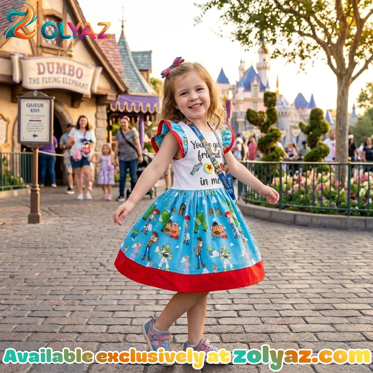 Disney Pixar Toy Story Woody Buzz Lightyear Skater Dress Disney Pixar Toy Story Woody Buzz Lightyear Skater Dress