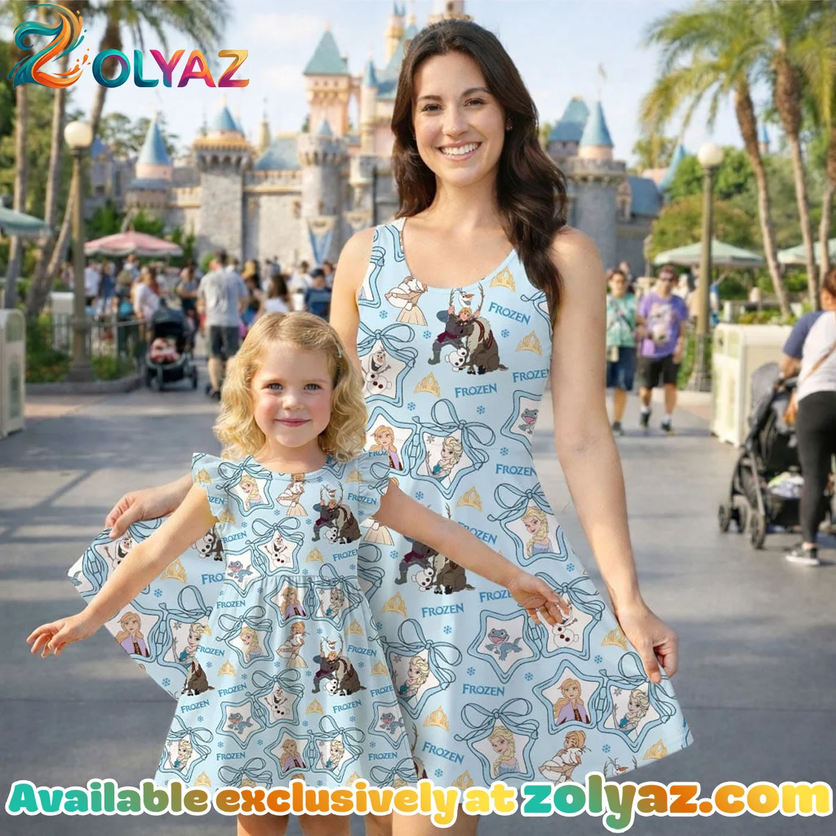 Disney Princess Elsa Skater Dress (Style 2)