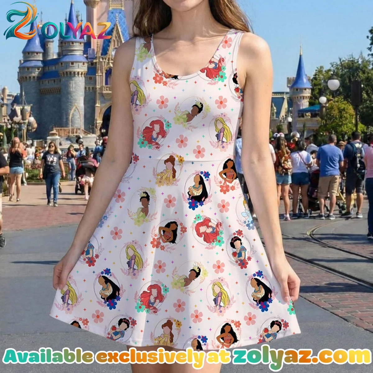 Disney Princess Skater Dress - Variant 6 Disney Princess Skater Dress - Variant 6