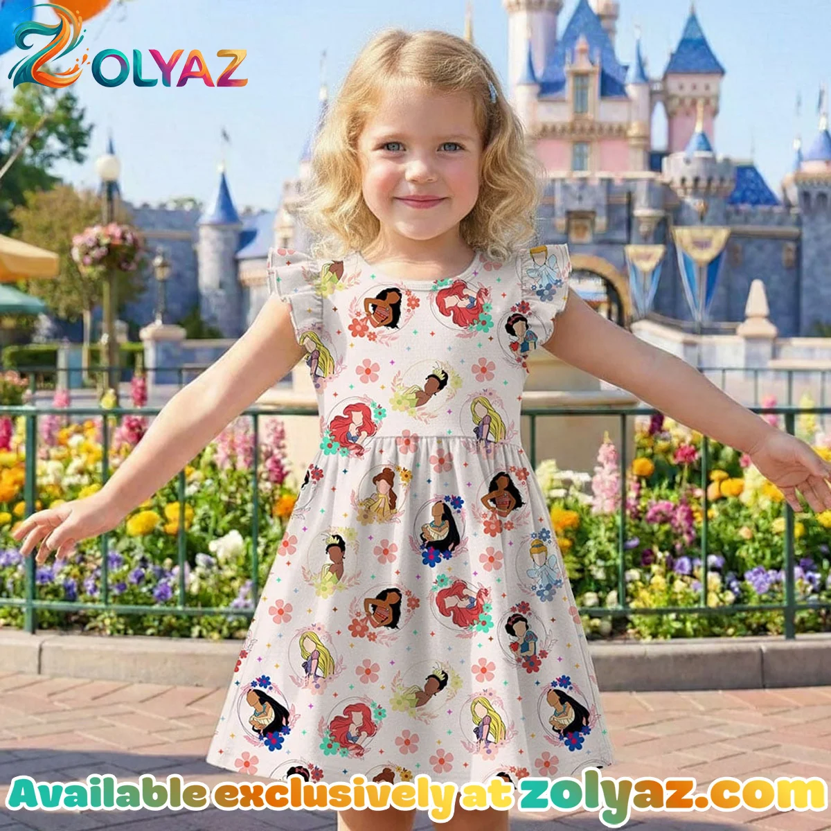 Disney Princess Skater Dress - Variant 6 Disney Princess Skater Dress - Variant 6