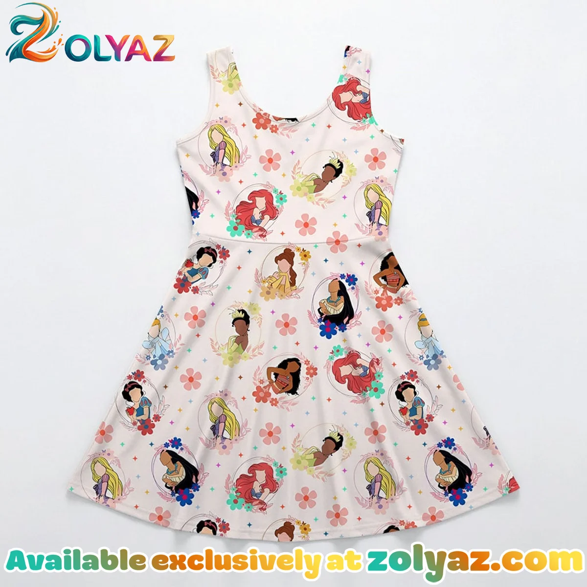 Disney Princess Skater Dress - Variant 6 Disney Princess Skater Dress - Variant 6