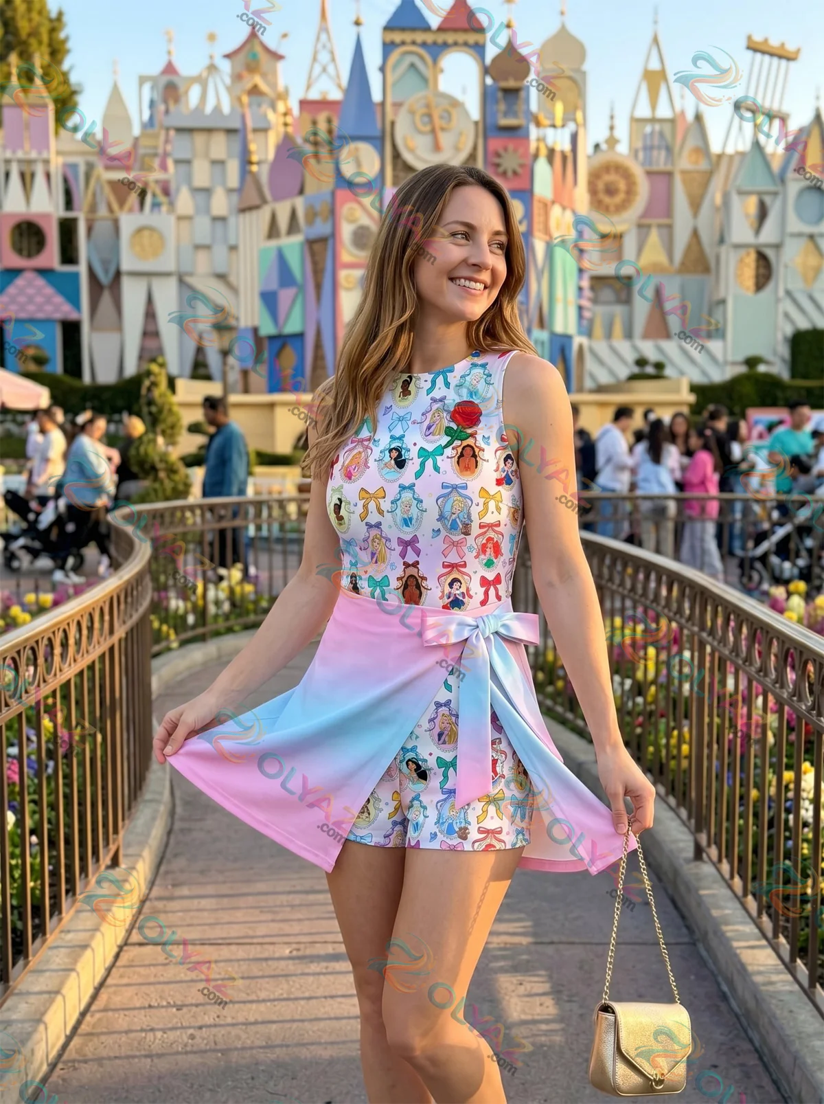 Disney Princess Ombre Athletic Dress - Tennis Dress Skirt, Disney Tennis Skort For Women Disney Princess Ombre Athletic Dress - Tennis Dress Skirt, Disney Tennis Skort For Women