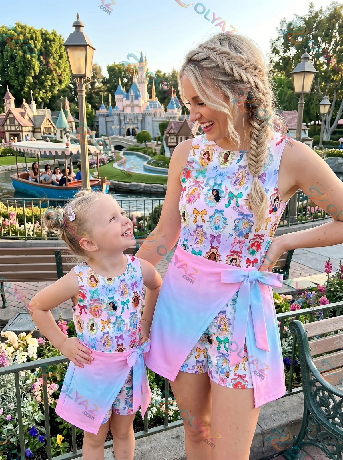 Disney Princess Ombre Athletic Dress - Tennis Dress Skirt, Disney Tennis Skort For Women