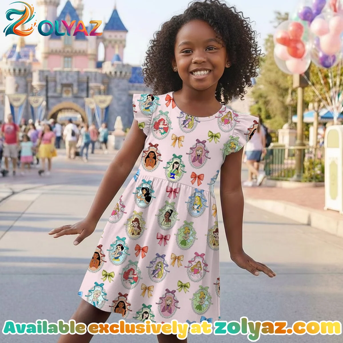 Disney Princess Ariel Rapunzel Tiana Skater Dress Disney Princess Ariel Rapunzel Tiana Skater Dress
