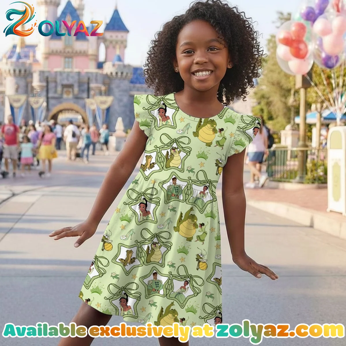 Disney Princess Tiana Skater Dress Disney Princess Tiana Skater Dress