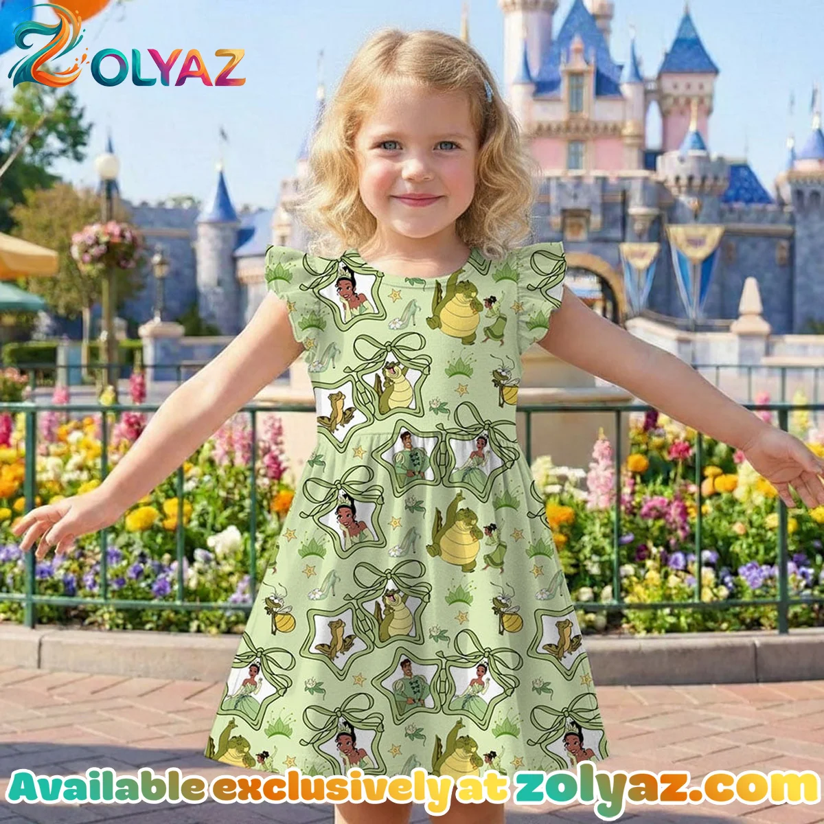 Disney Princess Tiana Skater Dress Disney Princess Tiana Skater Dress