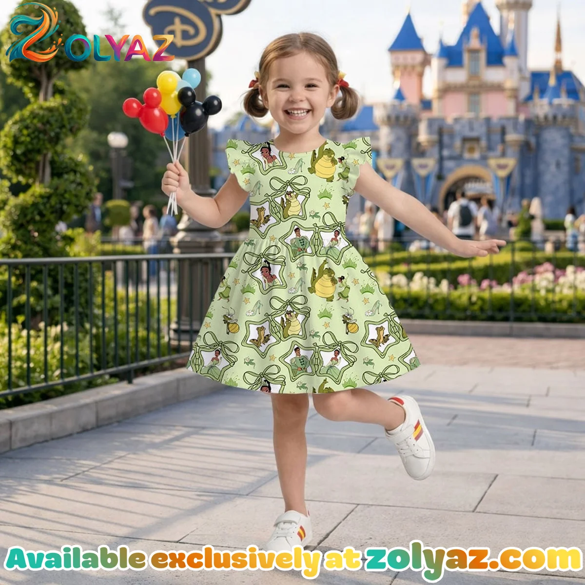Disney Princess Tiana Skater Dress Disney Princess Tiana Skater Dress