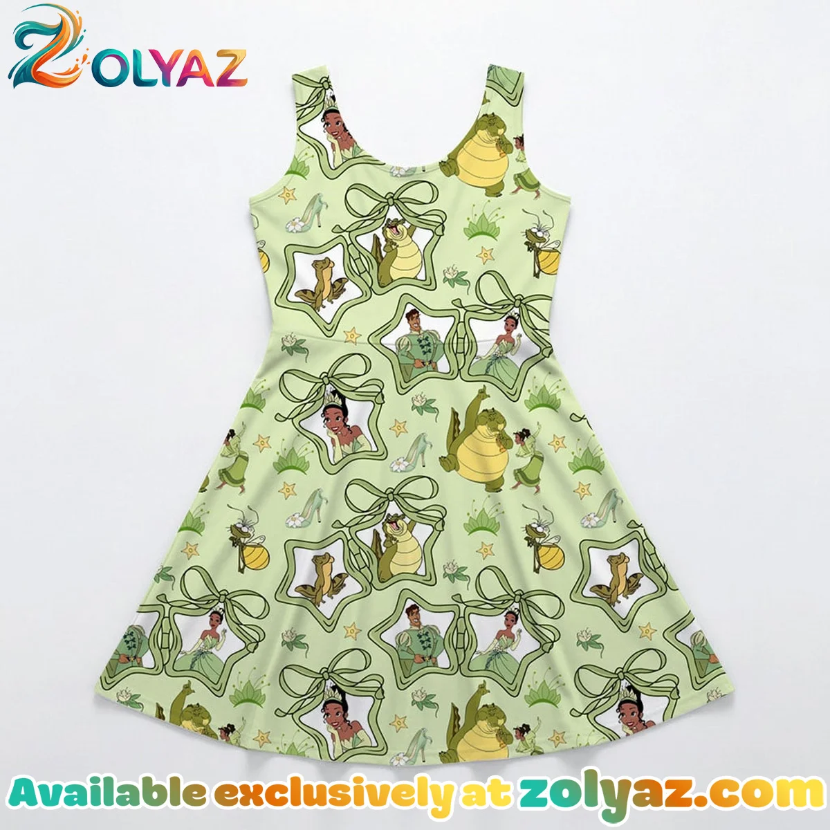 Disney Princess Tiana Skater Dress Disney Princess Tiana Skater Dress