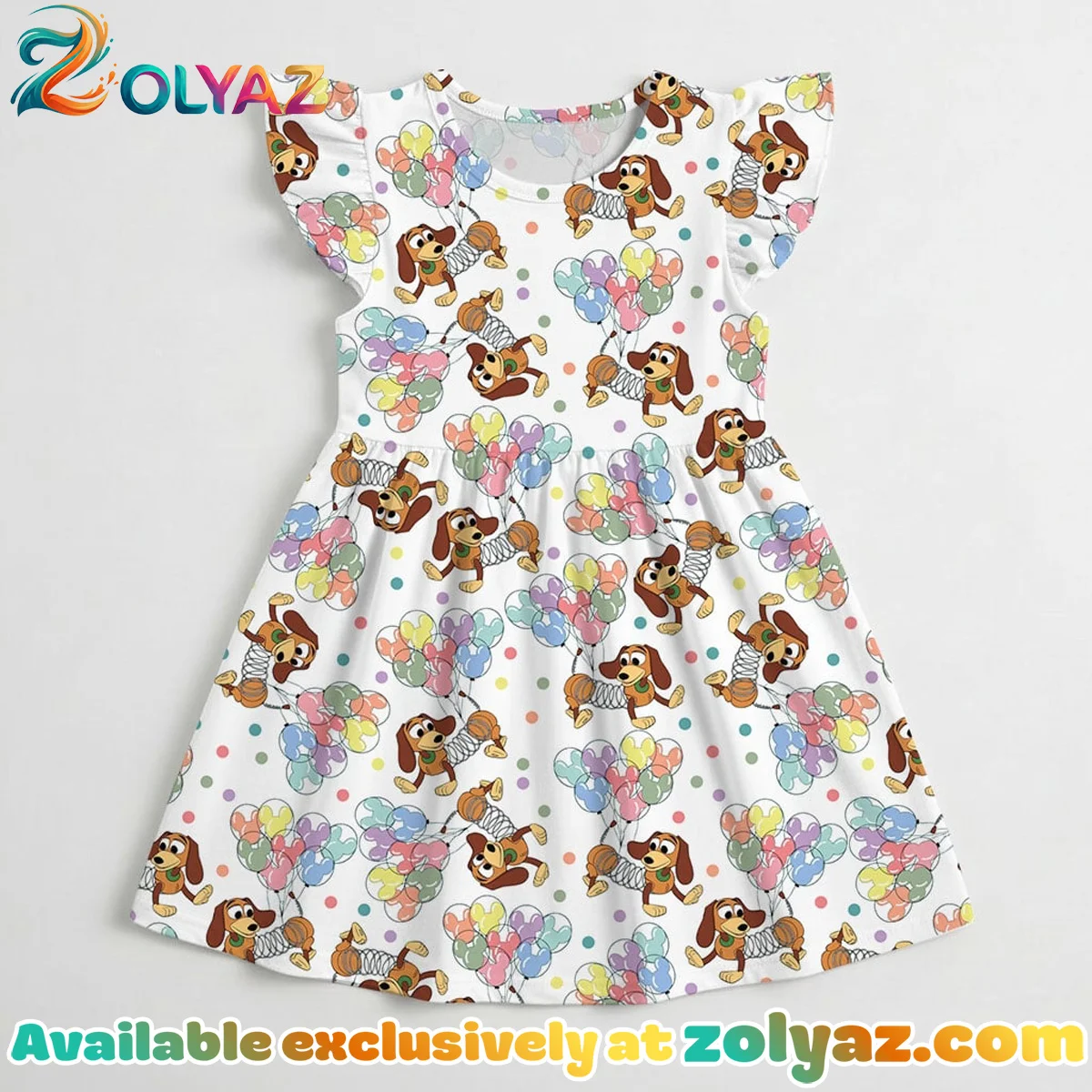 Disney Slinky Dog Skater Dress Disney Slinky Dog Skater Dress