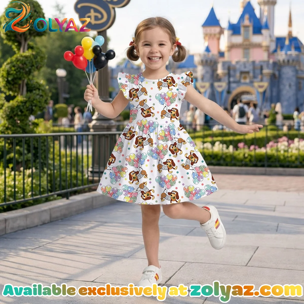 Disney Slinky Dog Skater Dress Disney Slinky Dog Skater Dress