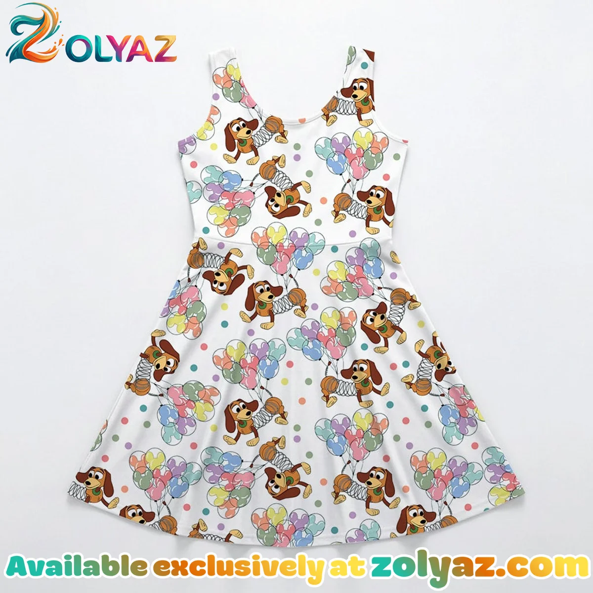 Disney Slinky Dog Skater Dress Disney Slinky Dog Skater Dress