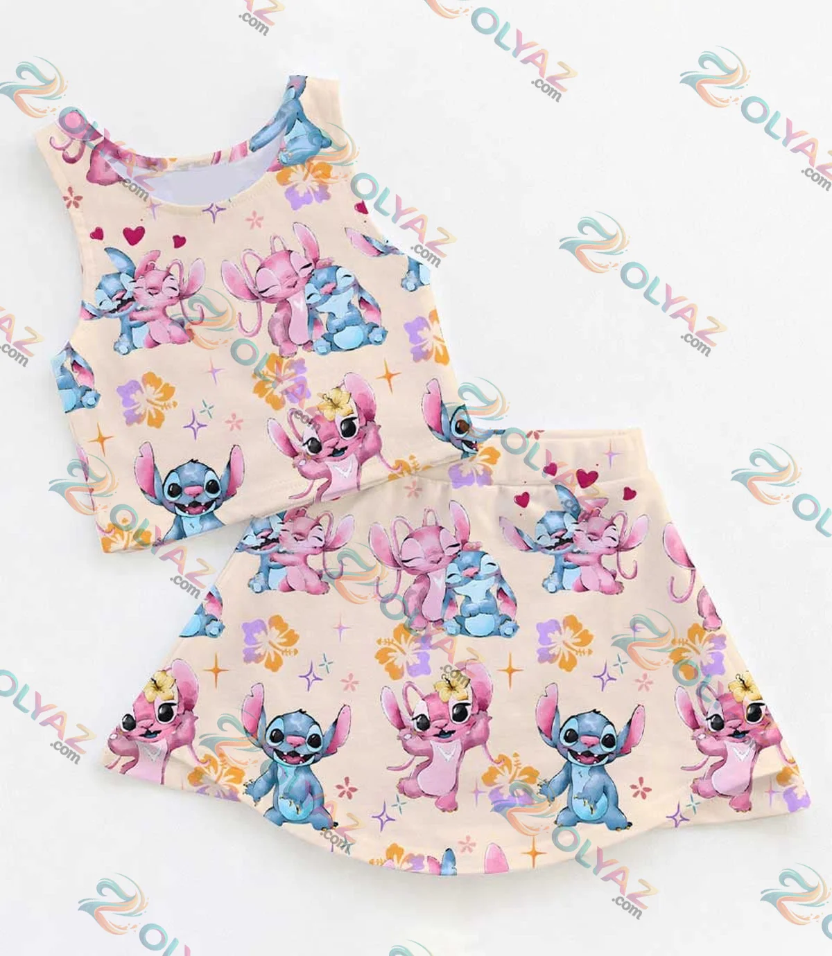Disney Stitch & Angel Dress Set