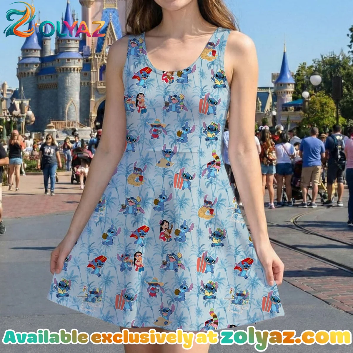 Disney Stitch Skater Dress Disney Stitch Skater Dress