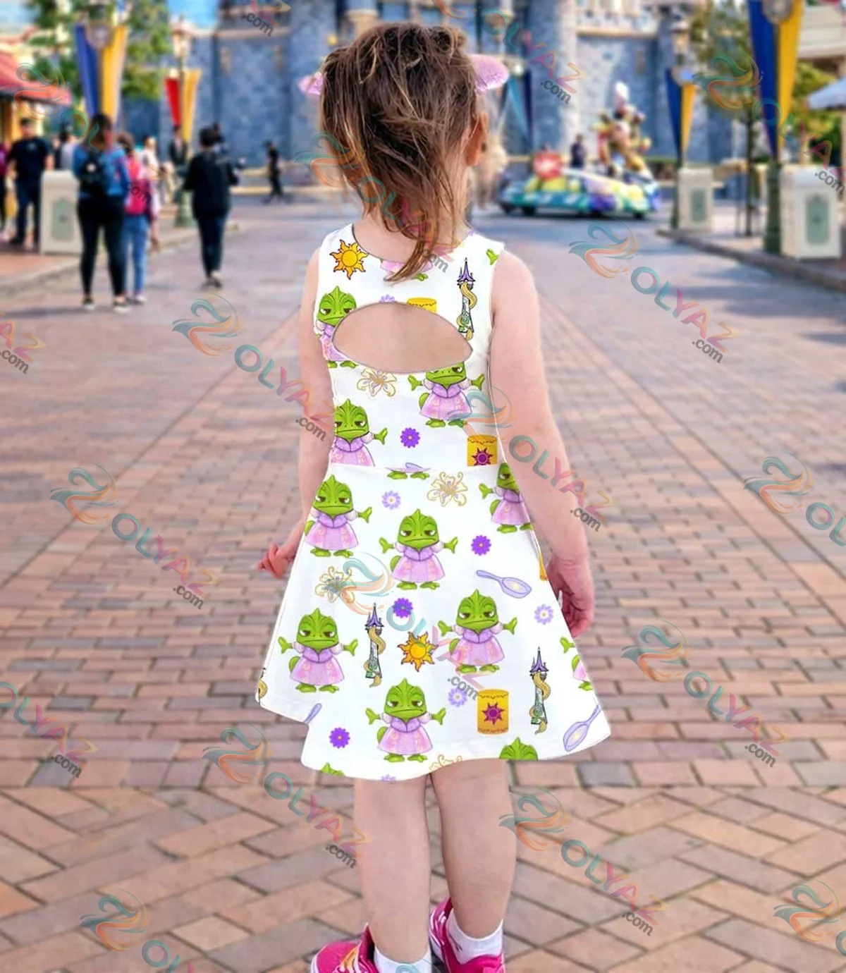 Disney Tangled Pascal Dress Set Disney Tangled Pascal Dress Set