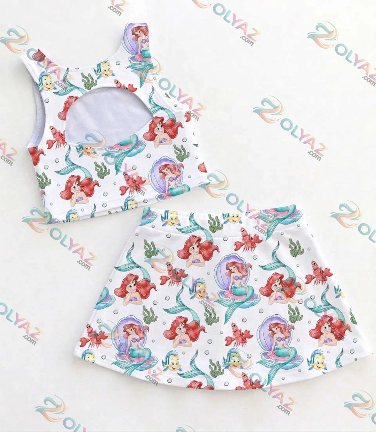 Disney The Little Mermaid Dress Set Disney The Little Mermaid Dress Set