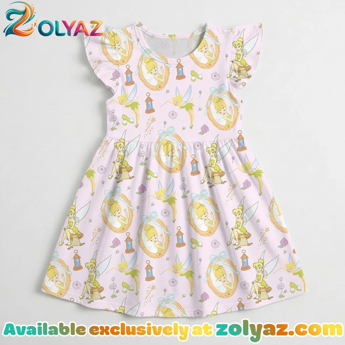 Disney Tinker Bell Skater Dress Disney Tinker Bell Skater Dress