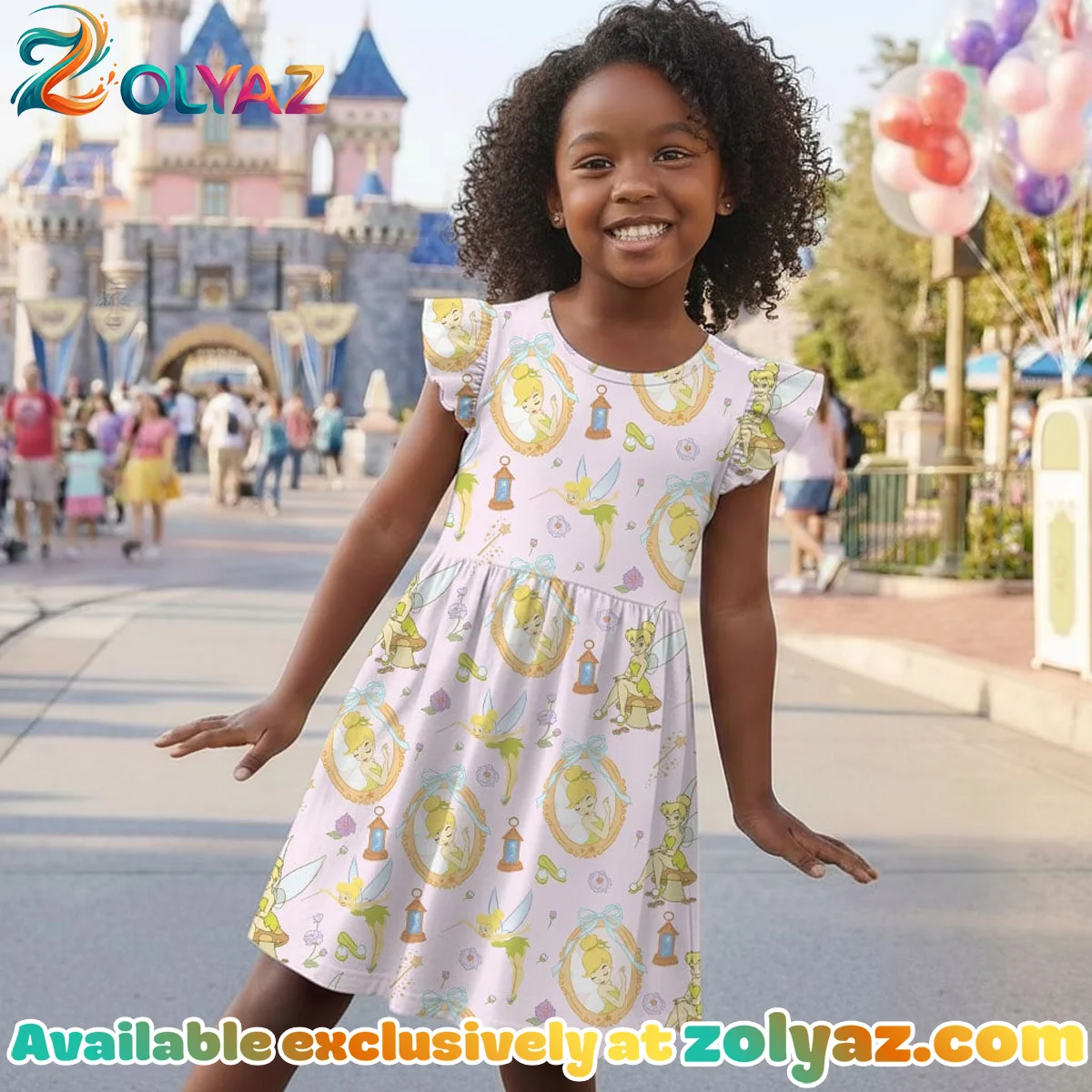 Disney Tinker Bell Skater Dress Disney Tinker Bell Skater Dress