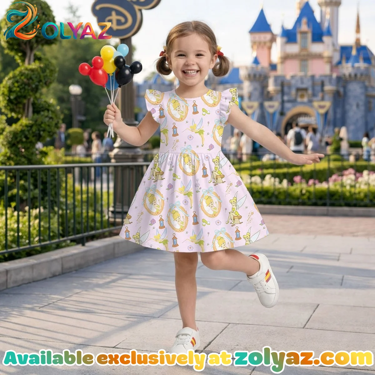 Disney Tinker Bell Skater Dress Disney Tinker Bell Skater Dress