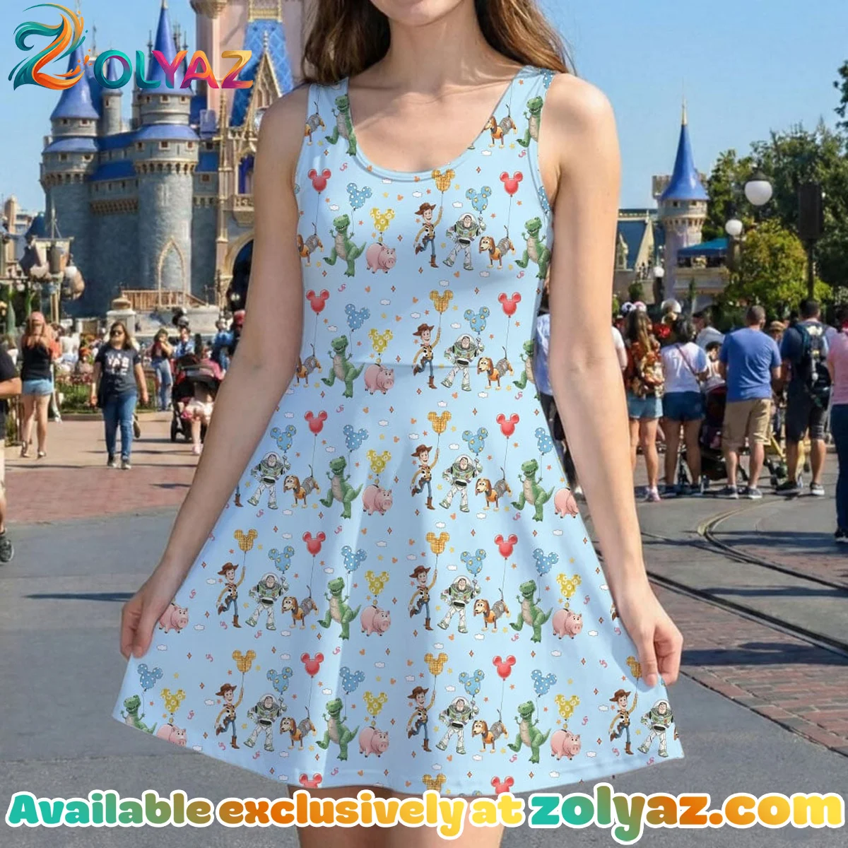 Disney Toy Story Skater Dress (Design 1) Disney Toy Story Skater Dress (Design 1)