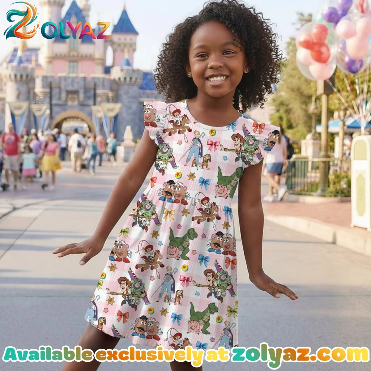 Disney Toy Story Skater Dress (Style 3) Disney Toy Story Skater Dress (Style 3)
