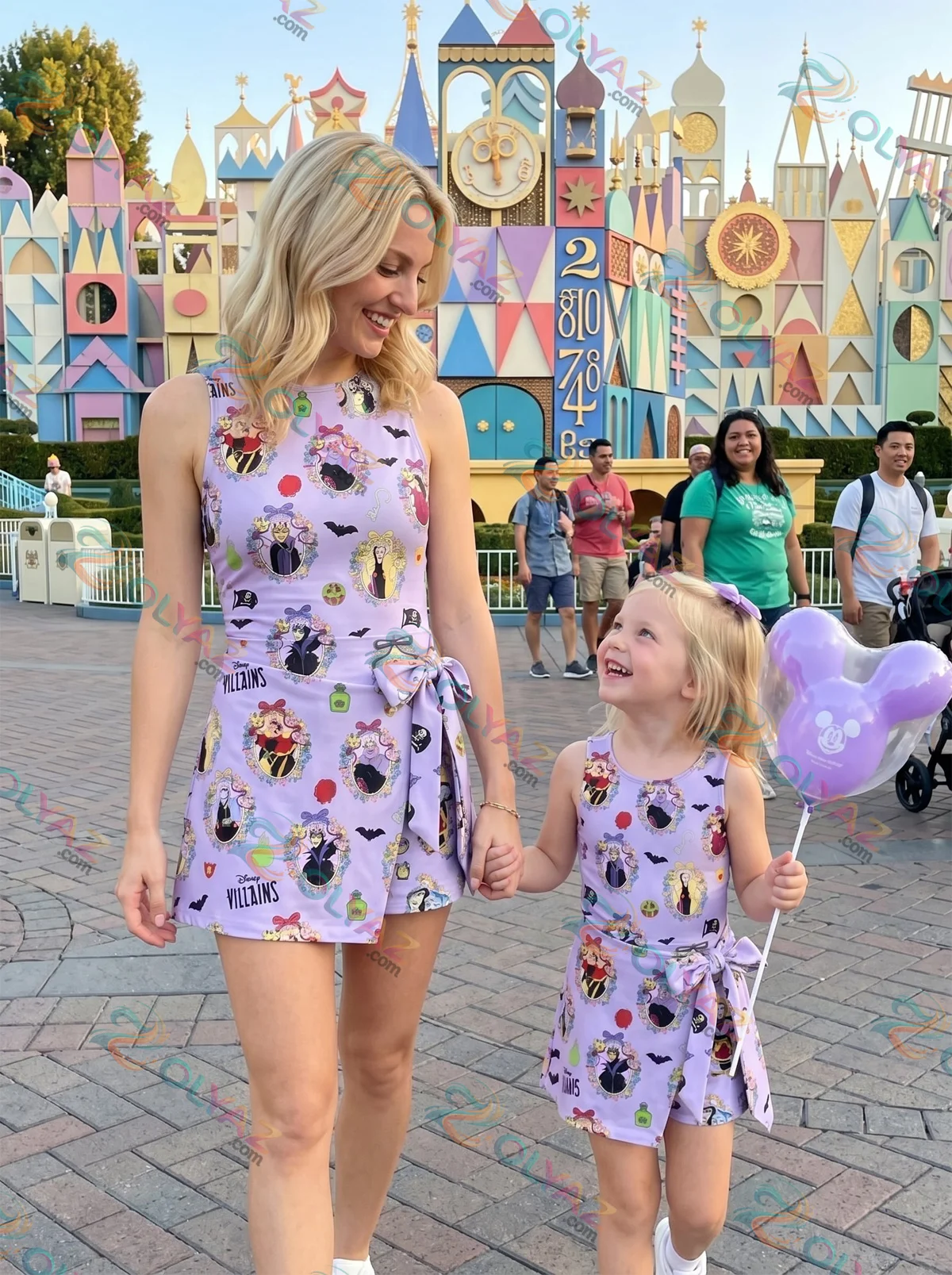 Disney Villains Athletic Dress - Tennis Dress Skirt, Disney Park Vacation Outfit, Disney Villains Skort Dress