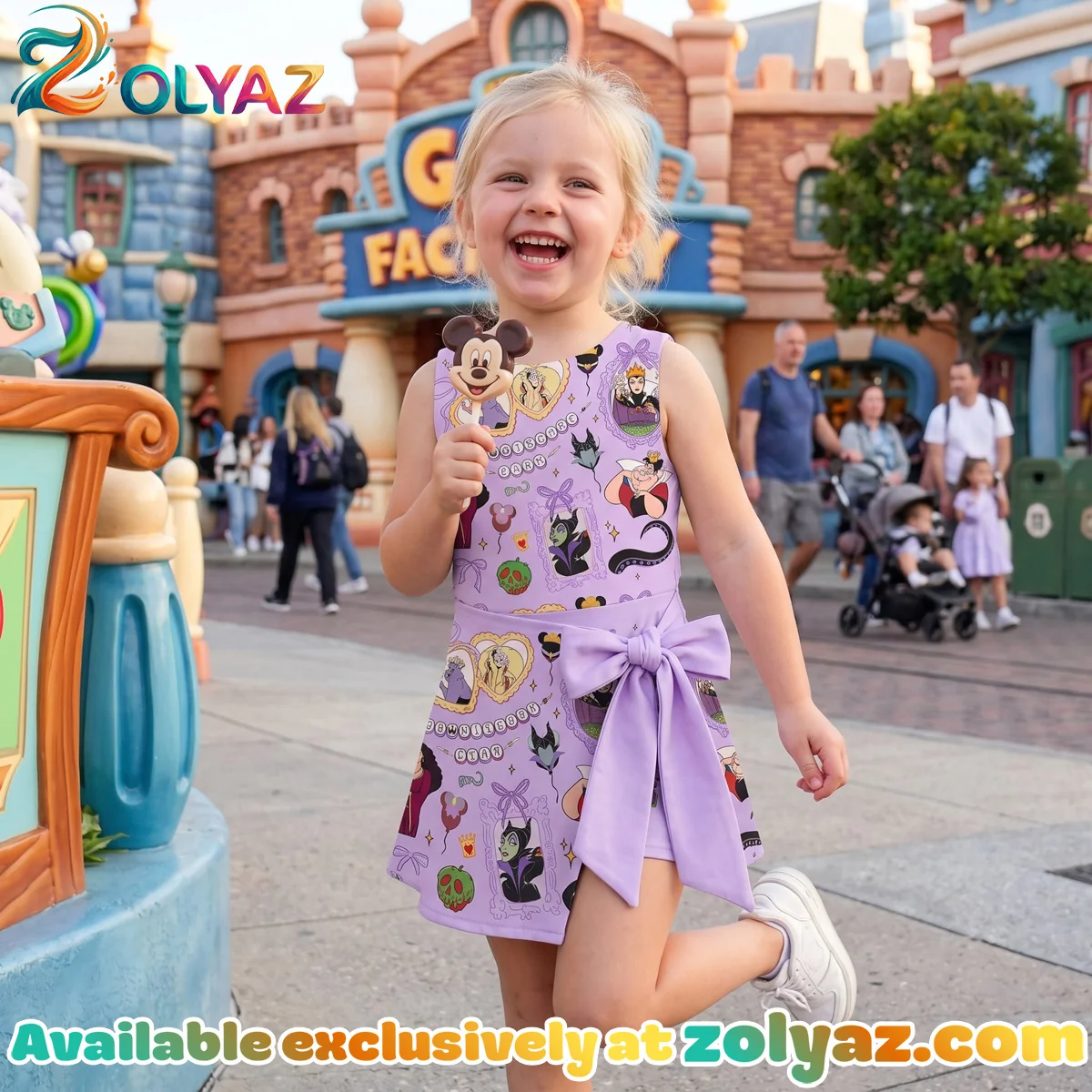 Disney Villains Coquette Athletic Dress - Tennis Dress Skirt, Maleficent Evil Queen Ursula Cruella Girls Outfit Disney Villains Coquette Athletic Dress - Tennis Dress Skirt, Maleficent Evil Queen Ursula Cruella Girls Outfit