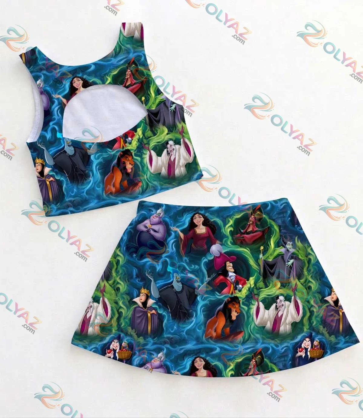 Disney Villains Dress Set (Design 2) Disney Villains Dress Set (Design 2)