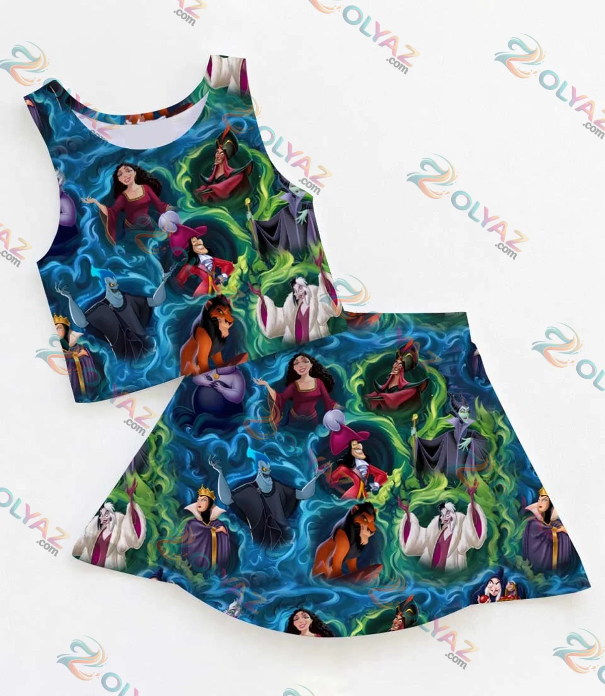 Disney Villains Dress Set (Design 2)