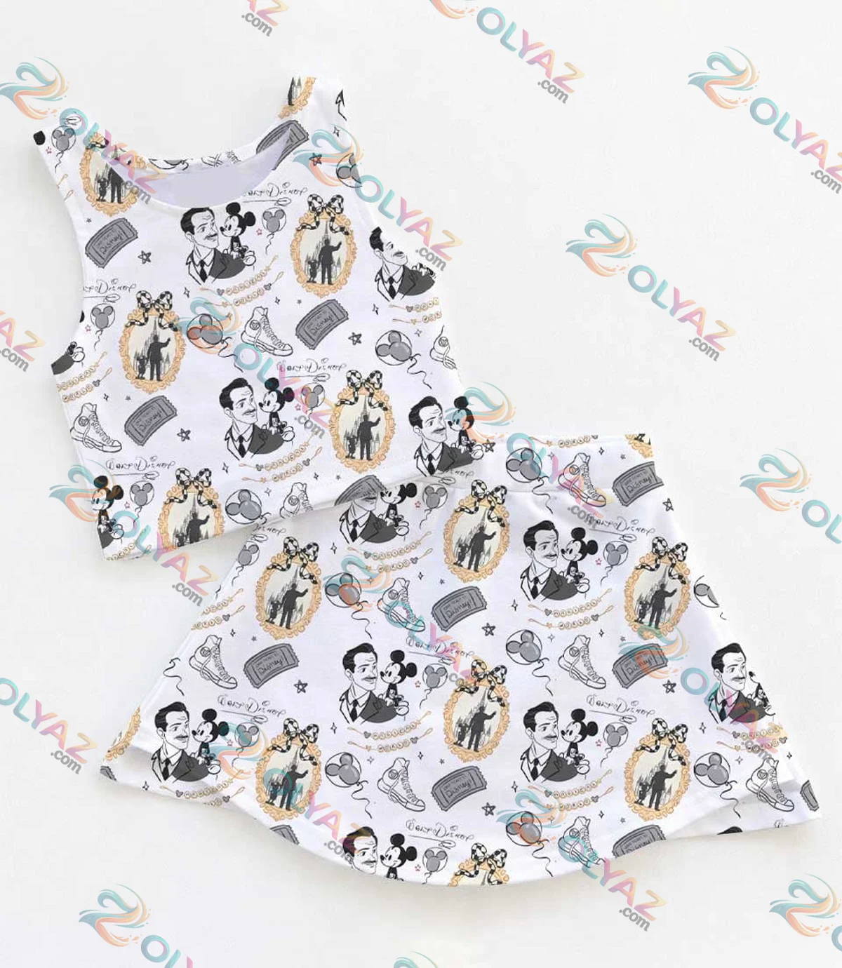 Disney Walt Disney Mickey Mouse Dress Set