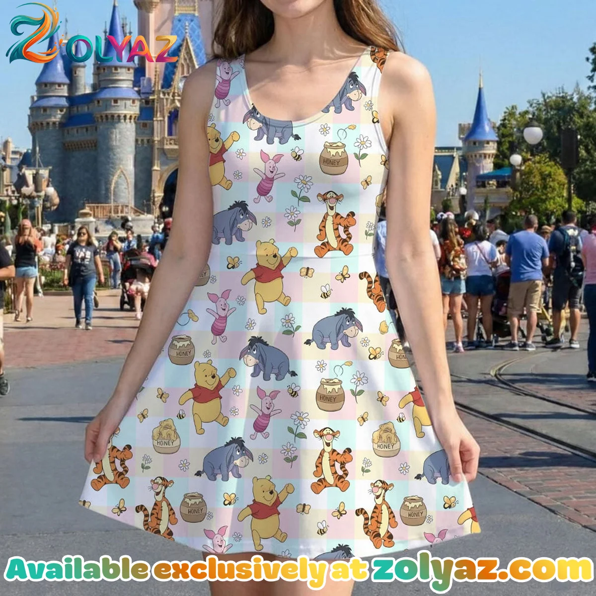 Disney Winnie The Pooh Skater Dress (Release 1) Disney Winnie The Pooh Skater Dress (Release 1)