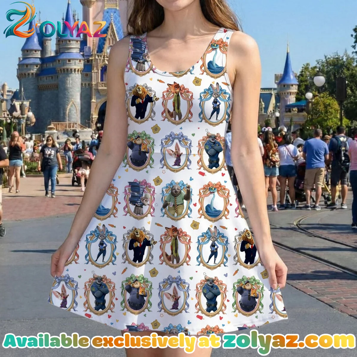 Disney Zootopia Skater Dress - Variant 1 Disney Zootopia Skater Dress - Variant 1