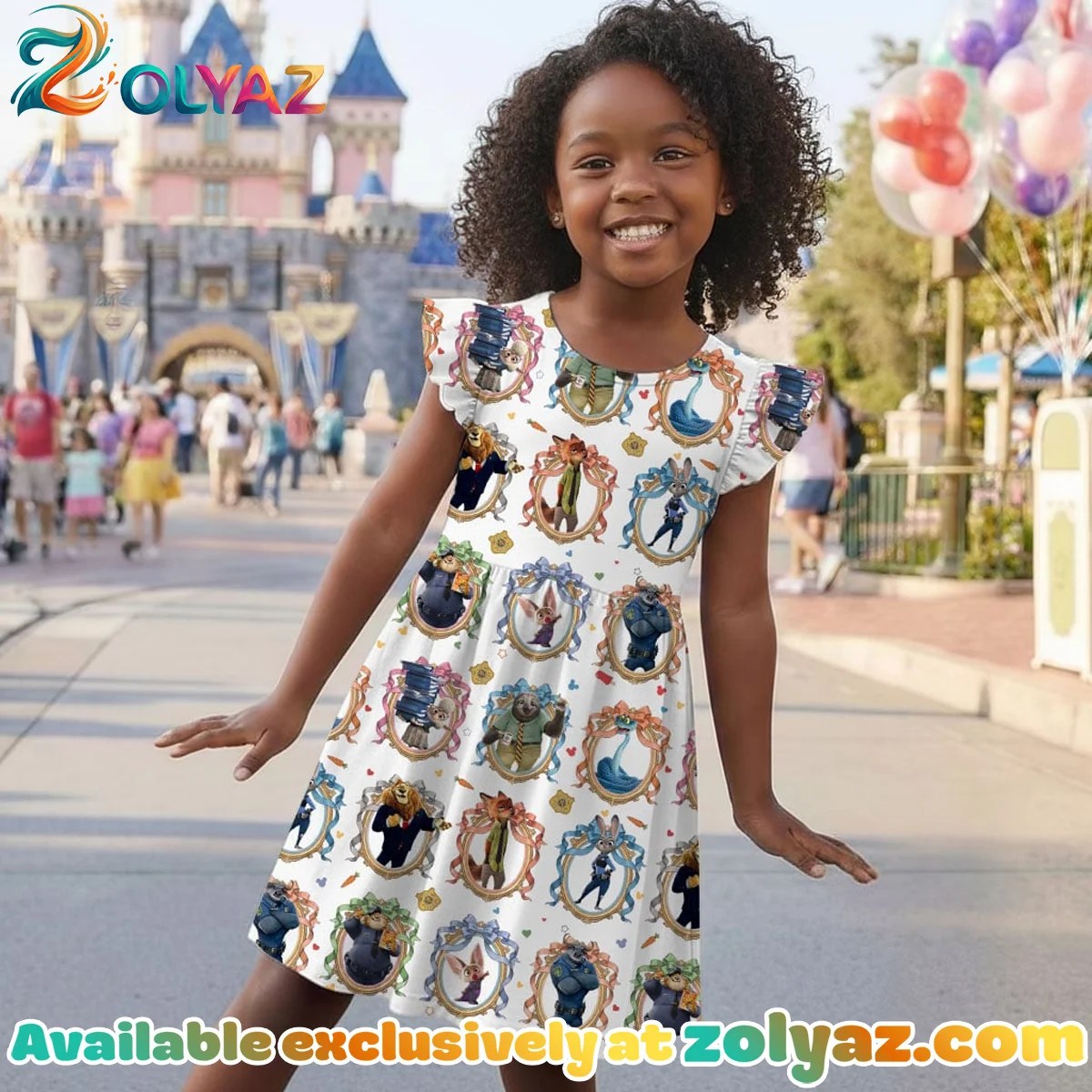 Disney Zootopia Skater Dress - Variant 1 Disney Zootopia Skater Dress - Variant 1