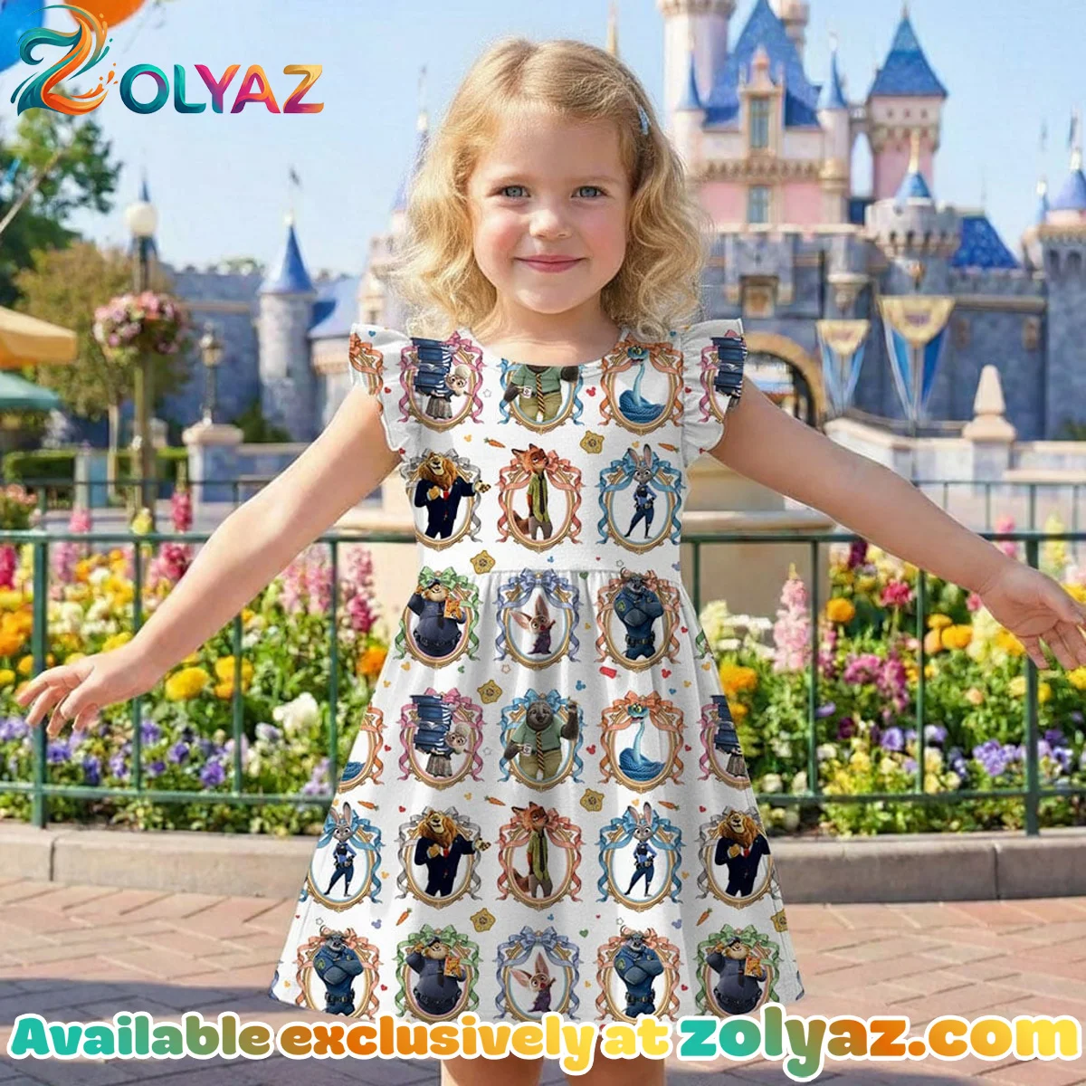 Disney Zootopia Skater Dress - Variant 1 Disney Zootopia Skater Dress - Variant 1