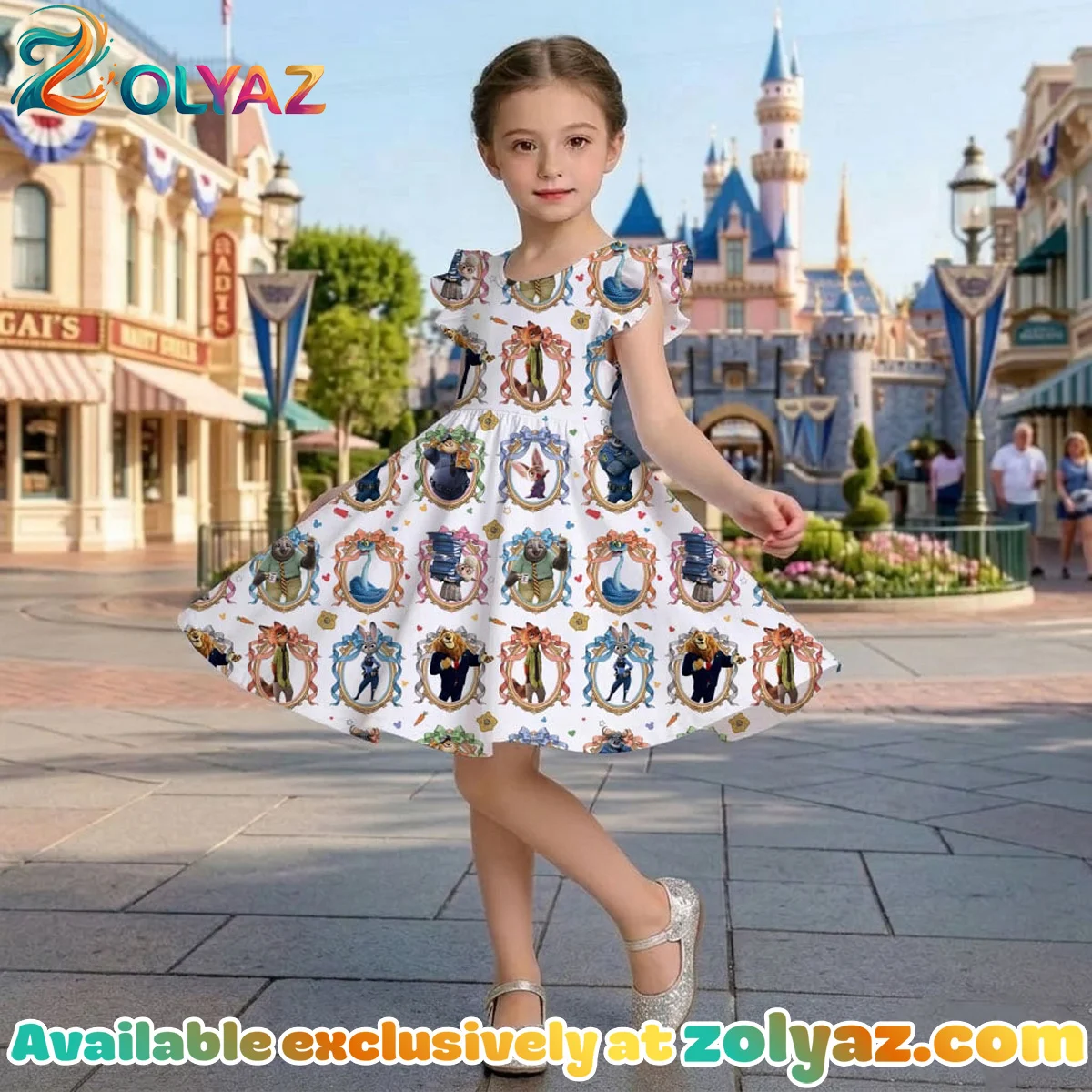 Disney Zootopia Skater Dress - Variant 1 Disney Zootopia Skater Dress - Variant 1