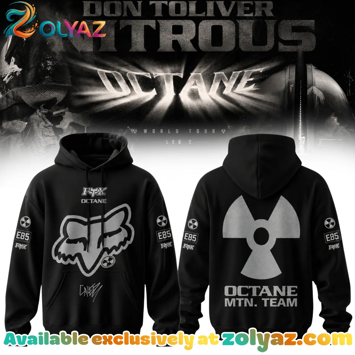 Don Toliver Nitrous Octane World Tour Signature Shirt & Hoodie